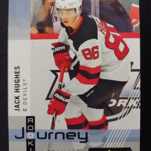 2019/2020 Upper Deck Synergy NHL Rookie Journey - Rookie Season RP-16 Jack Hughes Inzert 574/899