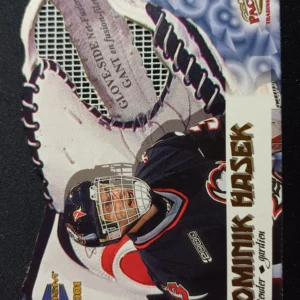 2000/2001 Pacific Prism Glove-side Net Fusions 1 Dominik Hasek Inzert