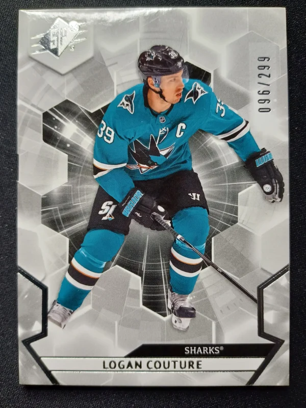 2020/2021 Upper Deck SPx Base 45 Logan Couture