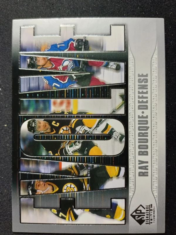 2020/2021 Upper Deck SP Signature Editions Legends Evolve E-20 Ray Bourque Inzert