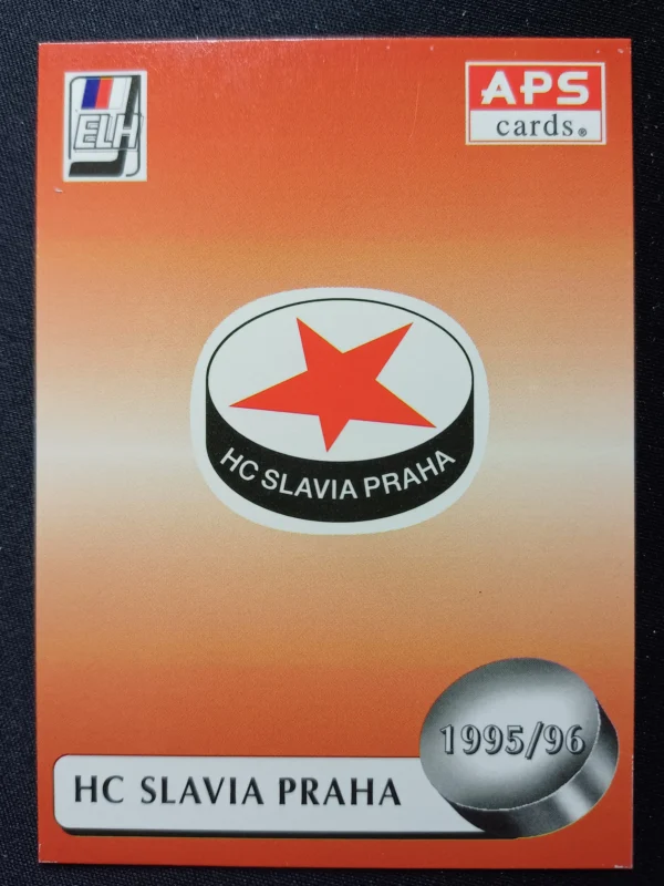 1995/1996 APS Cards HC Slavia Praha Inzert