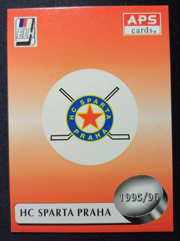 1995/1996 APS Cards HC Sparta Praha Inzert