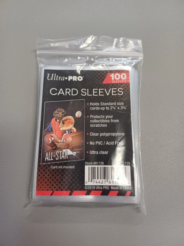 UltraPro Soft Sleeves (Slídy) na sběratelské karty 63,5x89mm 100ks