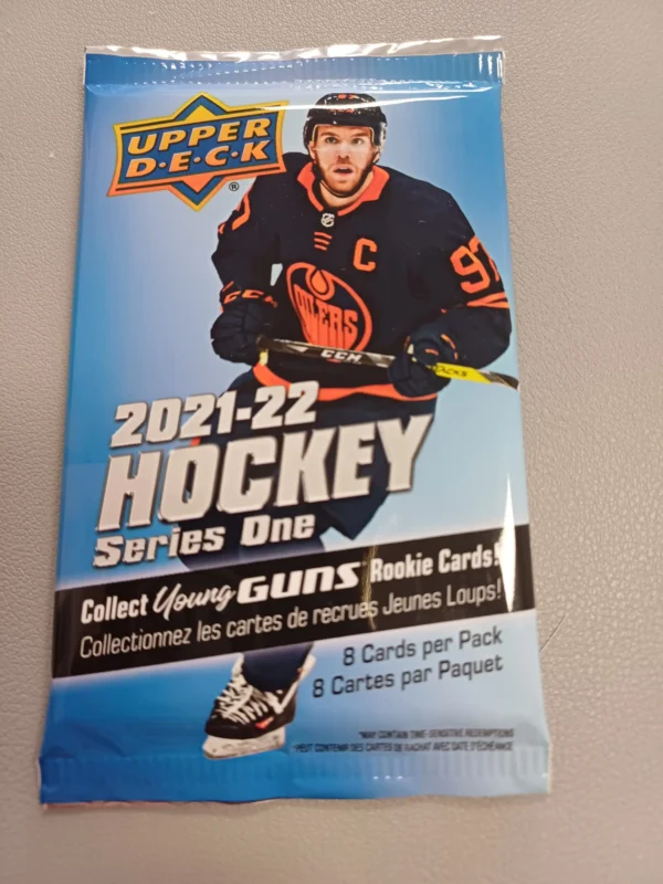 2021/22 Upper Deck Series 1 Hockey retail balíček