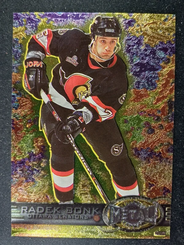 1996/1997 Fleer Metal Universe Base 104 Radek Bonk