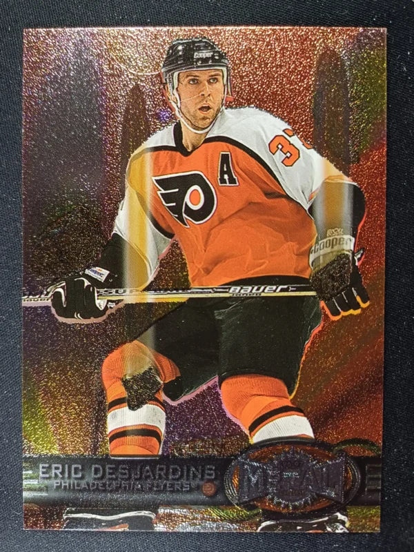 1996/1997 Fleer Metal Universe Base 110 Eric Desjardins