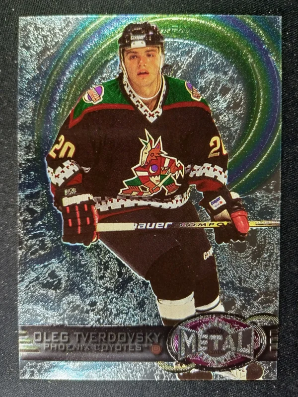 1996/1997 Fleer Metal Universe Base 123 Oleg Tverdovsky