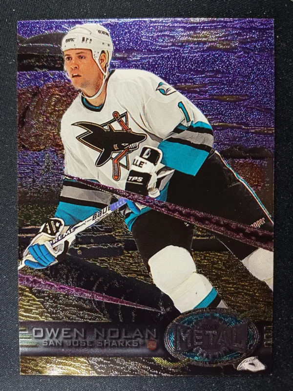 1996/1997 Fleer Metal Universe Base 139 Owen Nolan