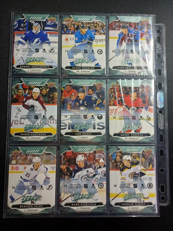 2019/2020 Upper Deck MVP Puzzle Back - Matthews Komplet Puzzle 9 karet - Image 2