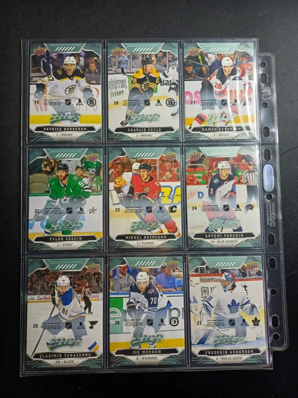 2019/2020 Upper Deck MVP Puzzle Back - Marchand Komplet Puzzle 9 karet - Image 2