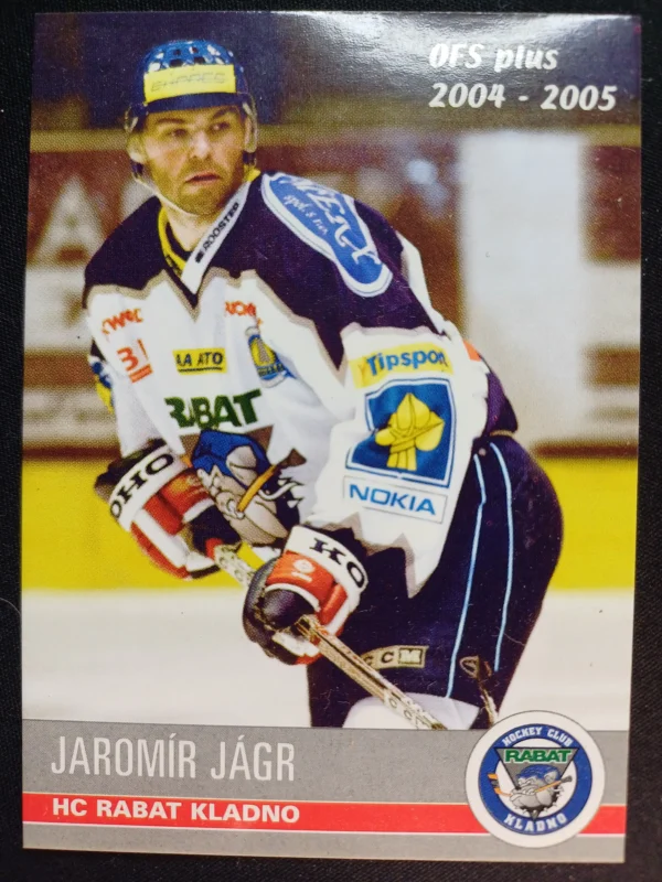 2004/2005 OFS Plus Base 56 Jaromir Jagr