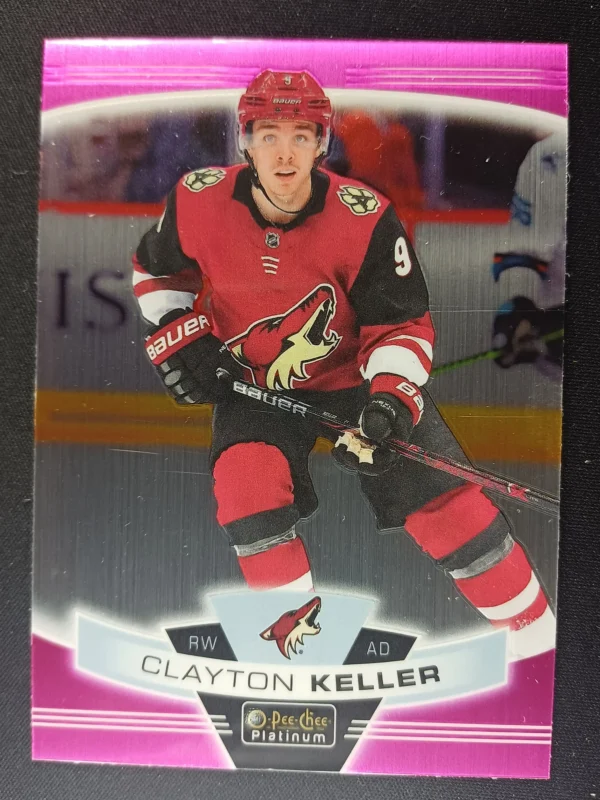 2019/2020 Upper Deck OPC Platinum Matte Pink 127 Clayton Keller Paralel