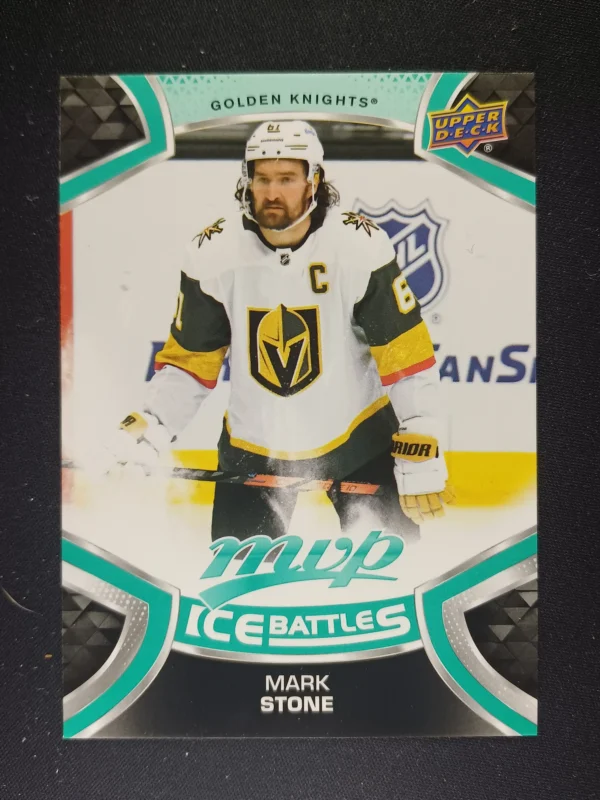 2021/2022 Upper Deck MVP Ice Battles 61 Mark Stone Paralel