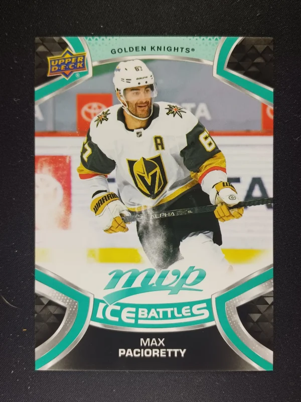 2021/2022 Upper Deck MVP Ice Battles 67 Max Pacioretty Paralel