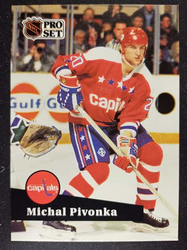 1991/1992 Pro Set Series 1 Base 252 Michal Pivonka