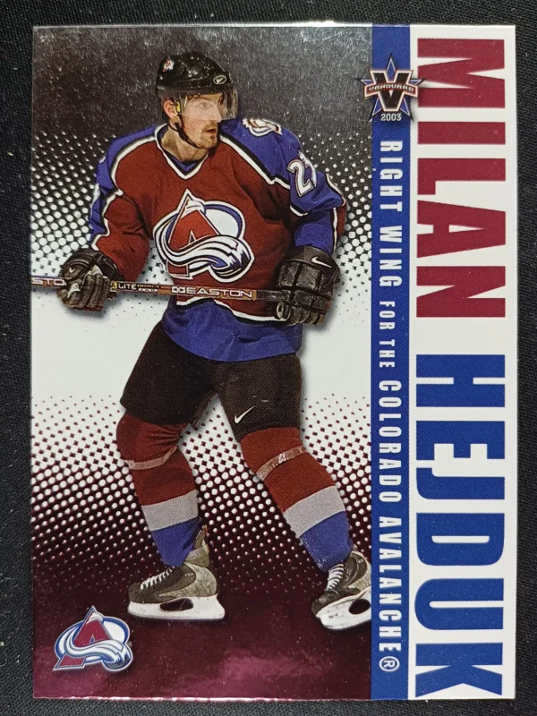 2002/2003 Pacific Vanguard Base 26 Milan Hejduk