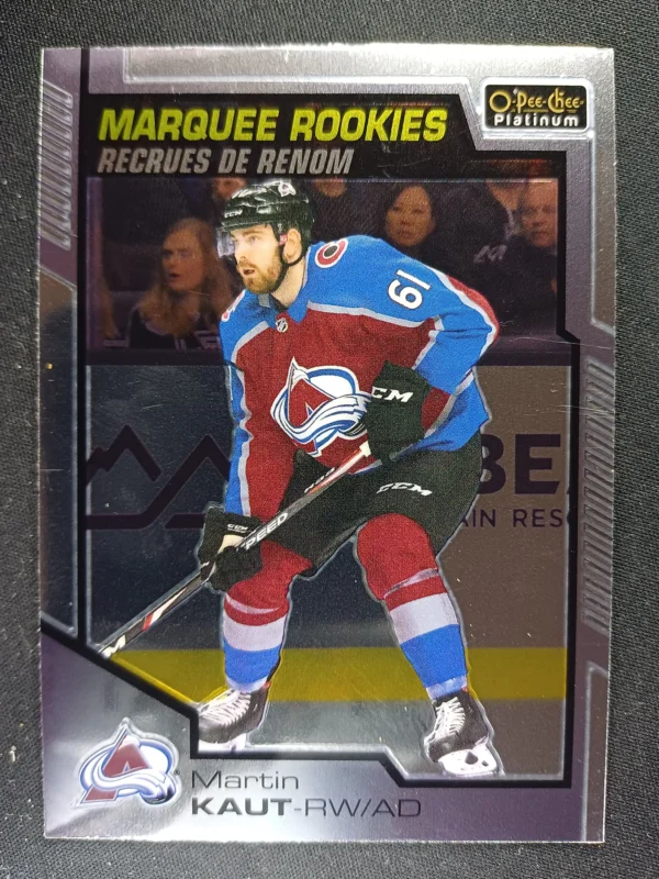 2020/2021 Upper Deck OPC Platinum Marquee Rookie 169 Martin Kaut