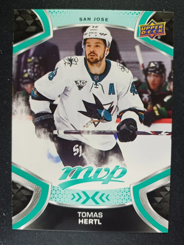 2021/2022 Upper Deck MVP Base 48 Tomas Hertl