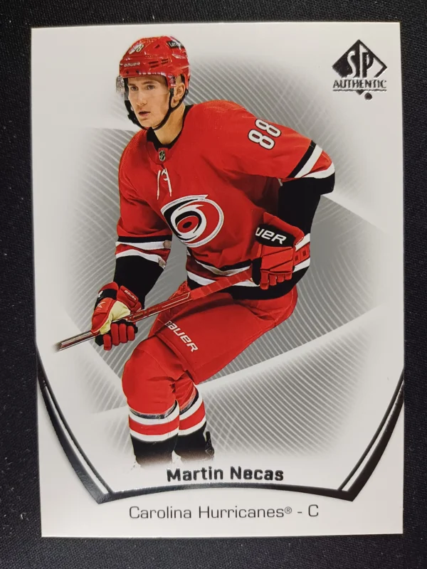 2021/2022 Upper Deck SP Authentic Base 53 Martin Necas