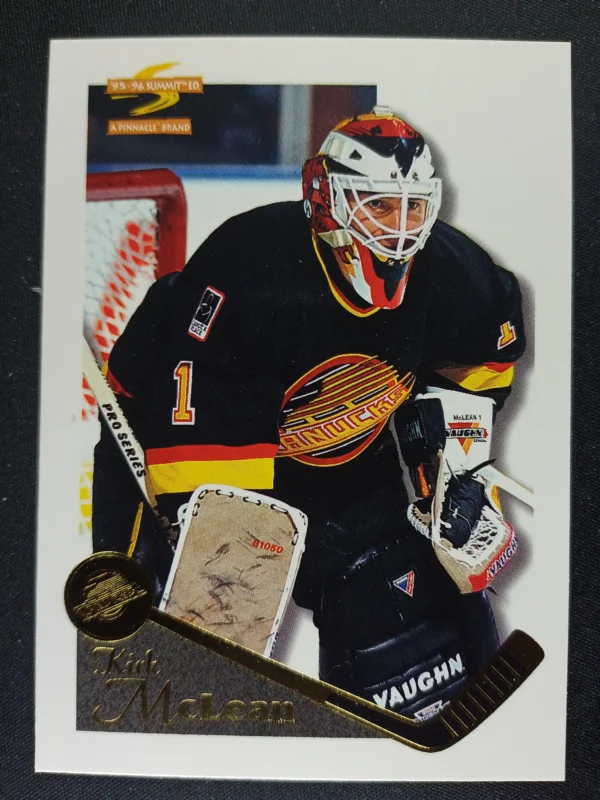 1995/1996 Pinnacle Summit Base 69 Kirk McLean