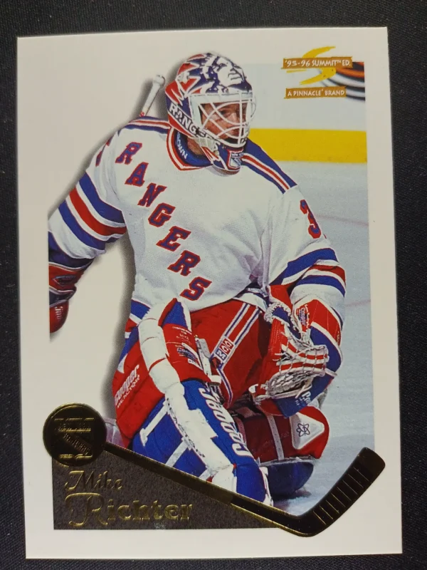 1995/1996 Pinnacle Summit Base 115 Mike Richter