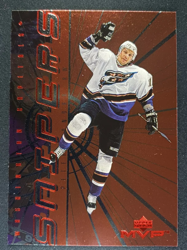 1998/1999 Upper Deck MVP Snipers S09 Peter Bondra Inzert