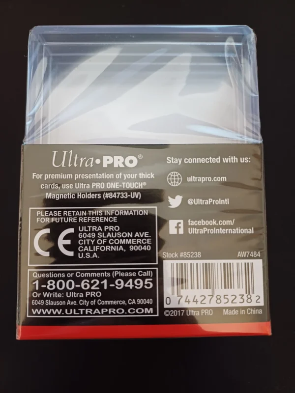 UltraPro Standardní Toploader 260pt - 10ks - Image 2