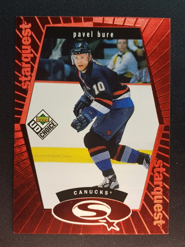 1998/1999 Upper Deck UD Choice Starquest Red SQ2 Pavel Bure Inzert