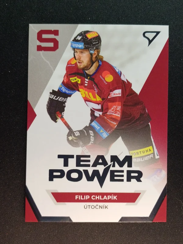 2021/2022 Sportzoo Serie 1 Team Power TP-09 Filip Chlapik Inzert