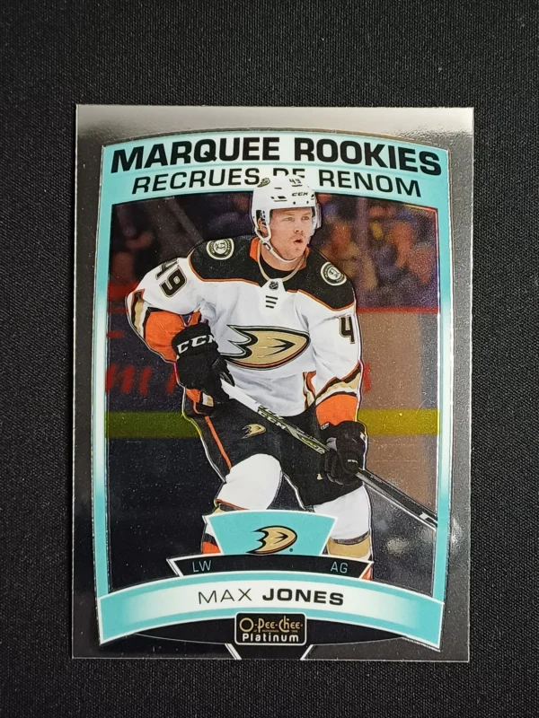 2019/2020 Upper Deck OPC Platinum Base 167 Max Jones