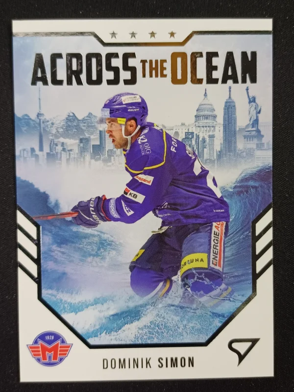 2023/2024 Sportzoo Serie 2 Across the Ocean AO-16 Dominik Simon Inzert