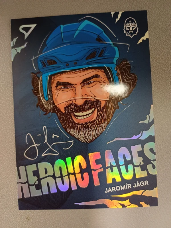 2024/2025 Sportzoo Serie 1 Heroic Faces HF-9 Jaromír Jágr Inzert