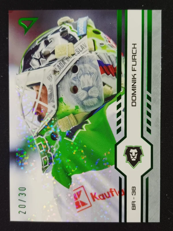 2024/2025 Sportzoo Serie 1 Green Glitter 217 Dominik Furch Paralel 20/30