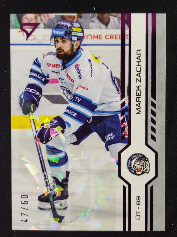 2024/2025 Sportzoo Serie 1 Purple Iceberg 126 Marek Zachar Paralel 47/60