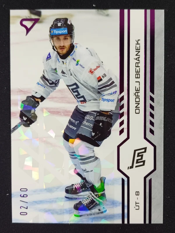 2024/2025 Sportzoo Serie 1 Purple Iceberg 190 Ondřej Beránek Paralel 02/60