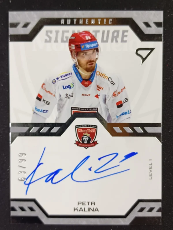 2024/2025 Sportzoo Serie 1 Authentic Signature SL1-PK Petr Kalina AUTO 63/99