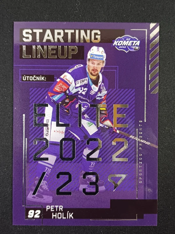 2023/2024 Sportzoo Serie 2 Starting Lineup SL-89 Petr Holík Inzert