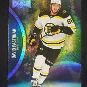 2021/2022 Upper Deck Skybox Metal Universe Spectrum 55 David Pastrnak Paralel