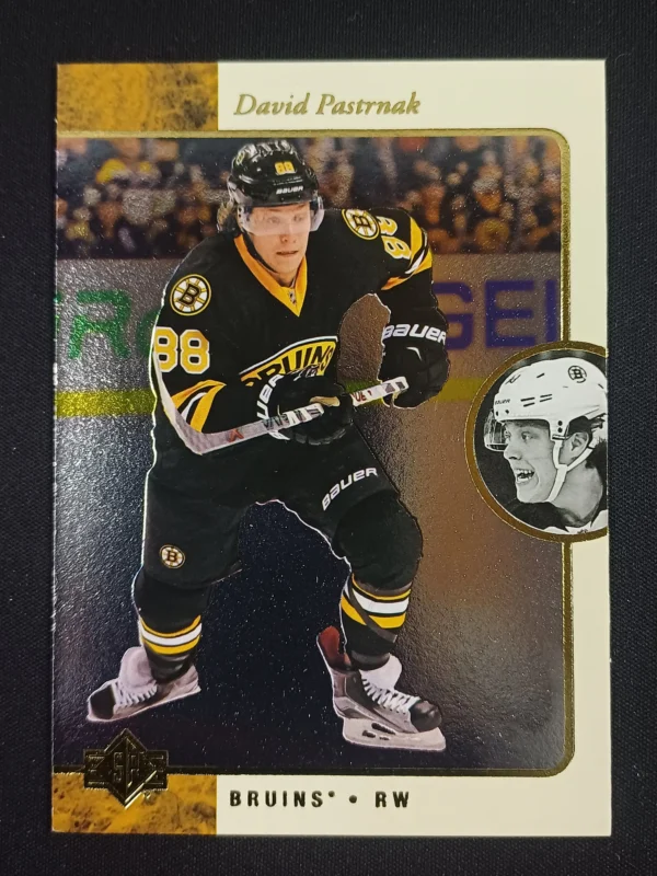 2015/2016 Upper Deck SP Authentic SP Retro R15 David Pastrnak Inzert