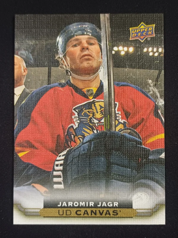 2015/2016 Upper Deck Series 2 Canvas C157 Jaromir Jagr Inzert