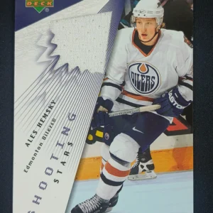 2003/2004 Upper Deck Series 1 Shooting Stars ST-AH Ales Hemsky Jersey