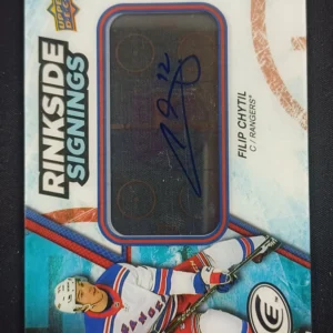 2017/2018 Upper Deck ICE Rinkside Signings RS-FC Filip Chytil AUTO