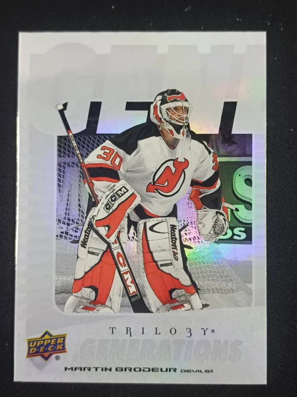 2023/2024 Upper Deck Trilogy Generations TG-4A Martin Brodeur Inzert